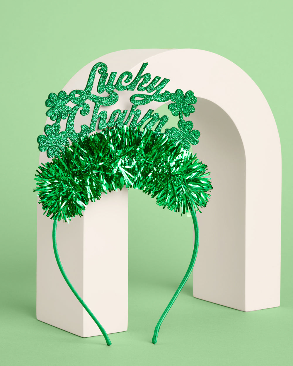 Lucky Charm Headband - tinsel headband