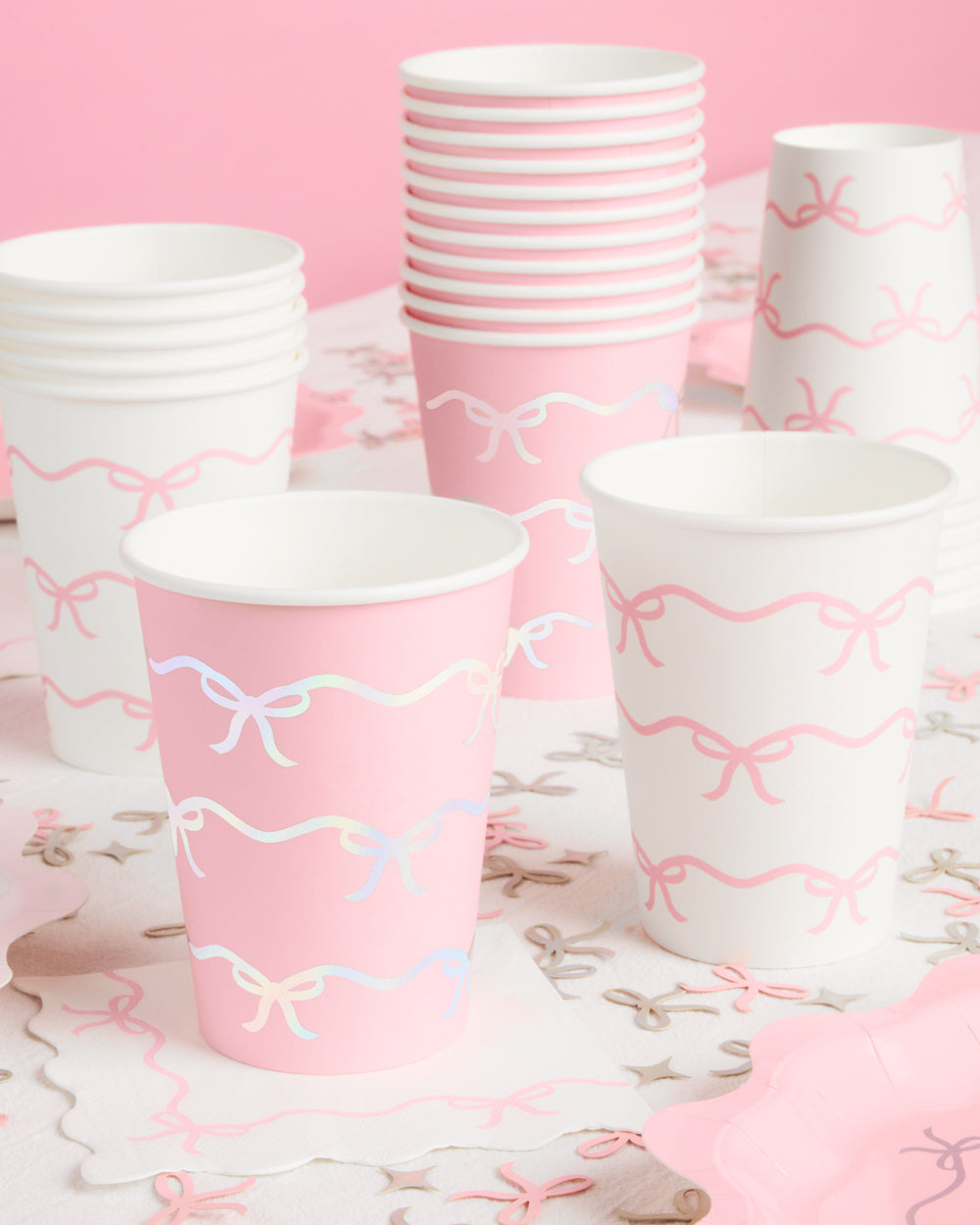 Tying the Knot Cups - 24 paper 14 oz cups