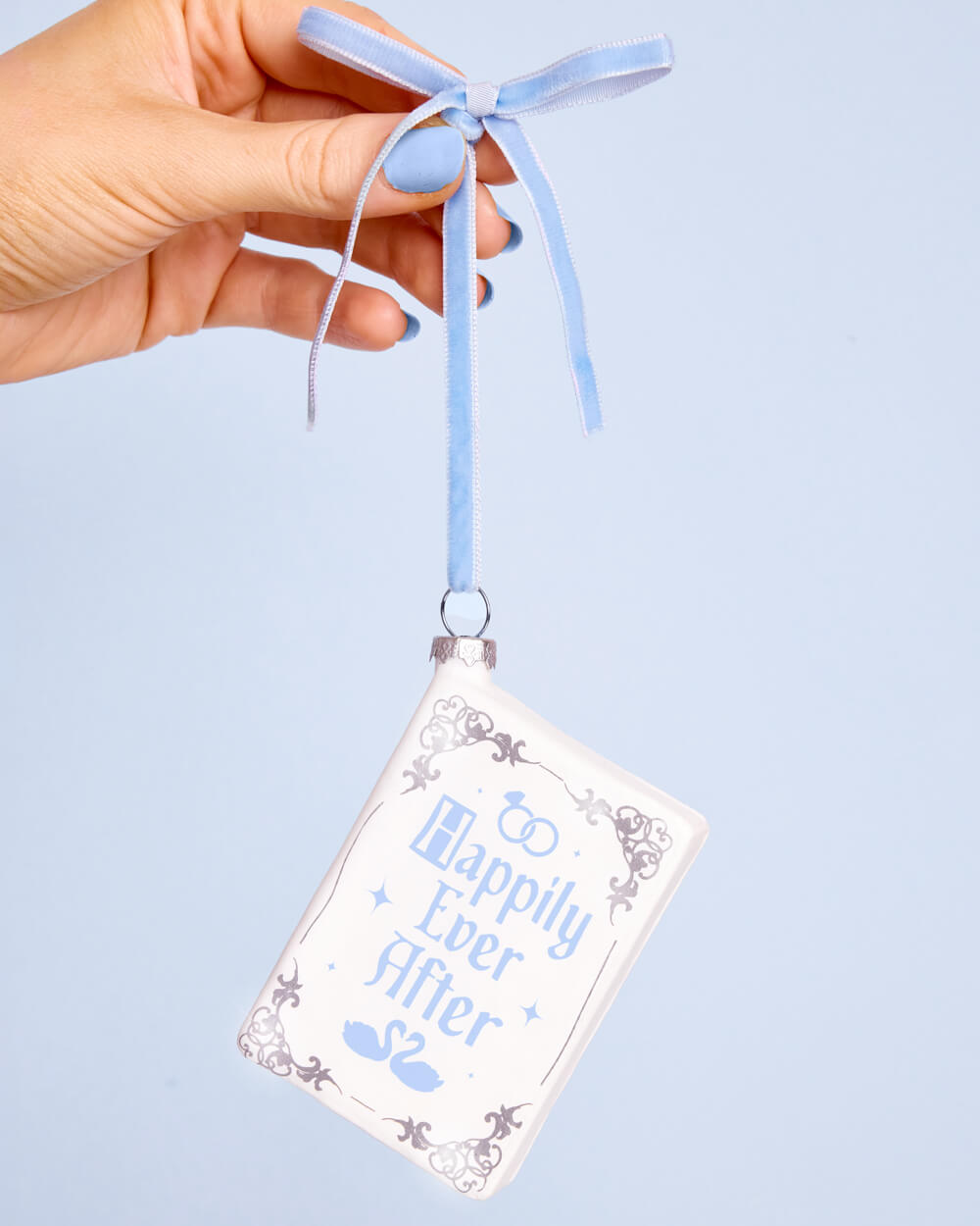 Happily Ever After Ornament - glass holiday ornament