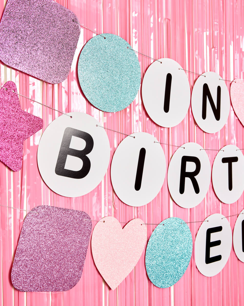 Bday Era Banner - friendship bracelet banner