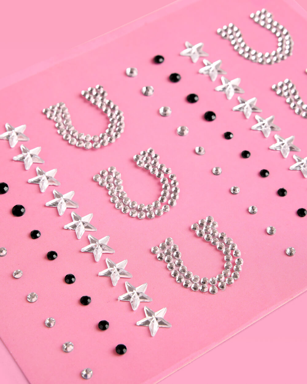 Texas Hold 'Em Gem Set - 64 adhesive face gems