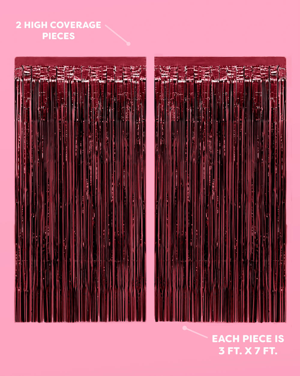 Merlot Curtain - set of 2 curtains