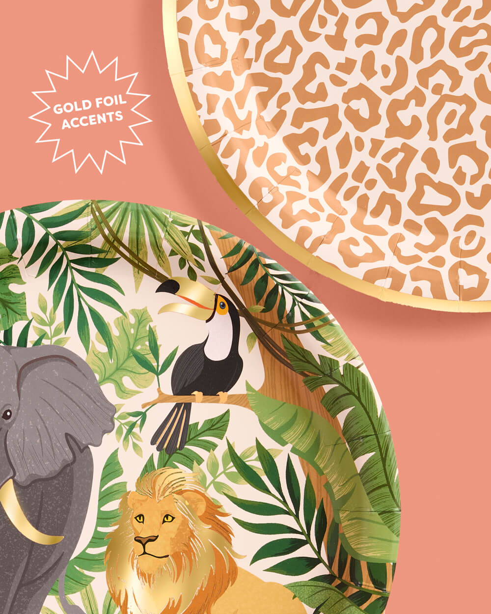 Safari Plates - 24 paper plates