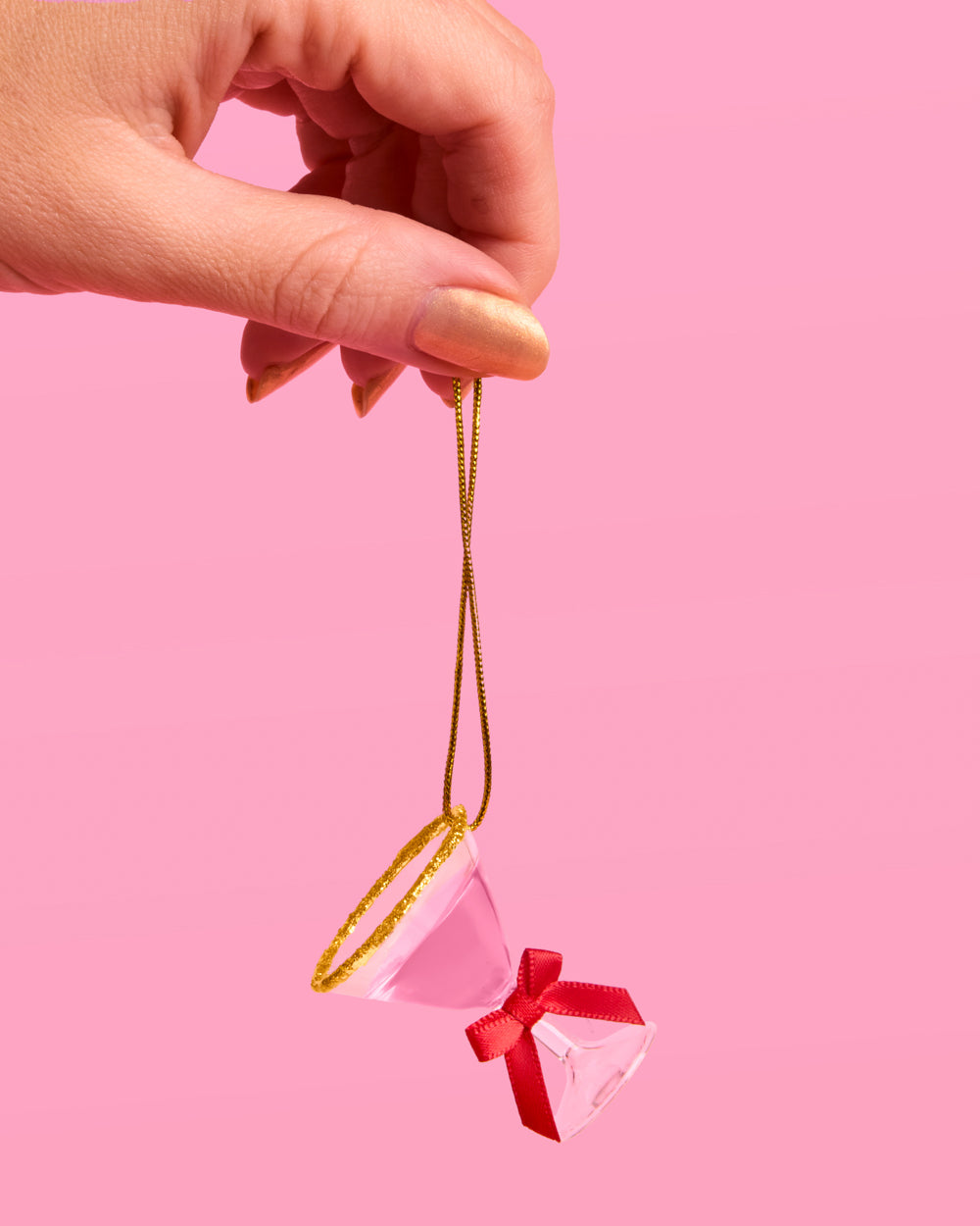Martini Ornament Set - 6 mini martinis