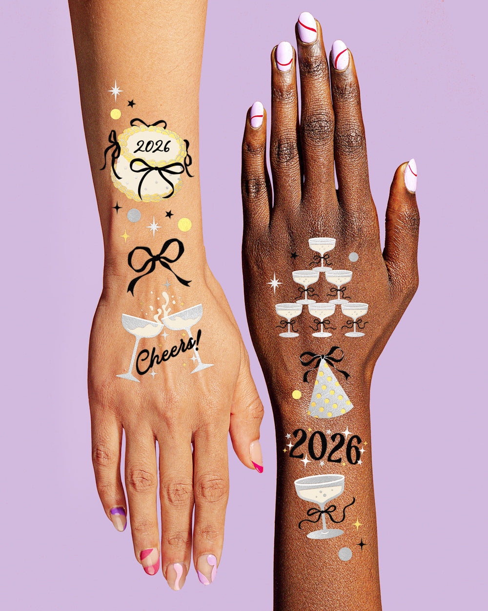 Meet Me At Midnight Tattoos - 40 temporary tattoos
