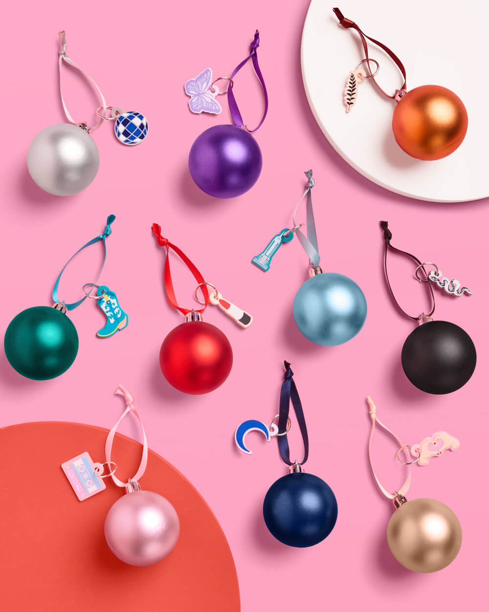 Era Charm Ornament Set - 10 shatterproof ornaments