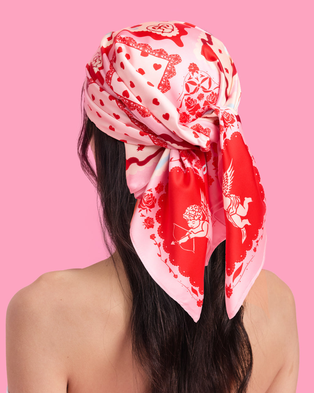 Heaven Sent Headcarf - silk bandana