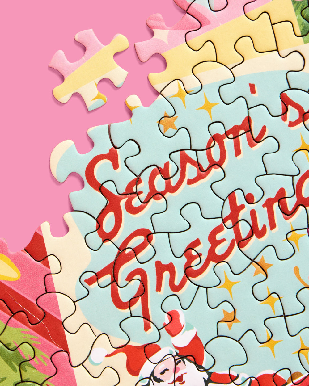 Pinkmas Puzzle - 1000 pc jigsaw puzzle