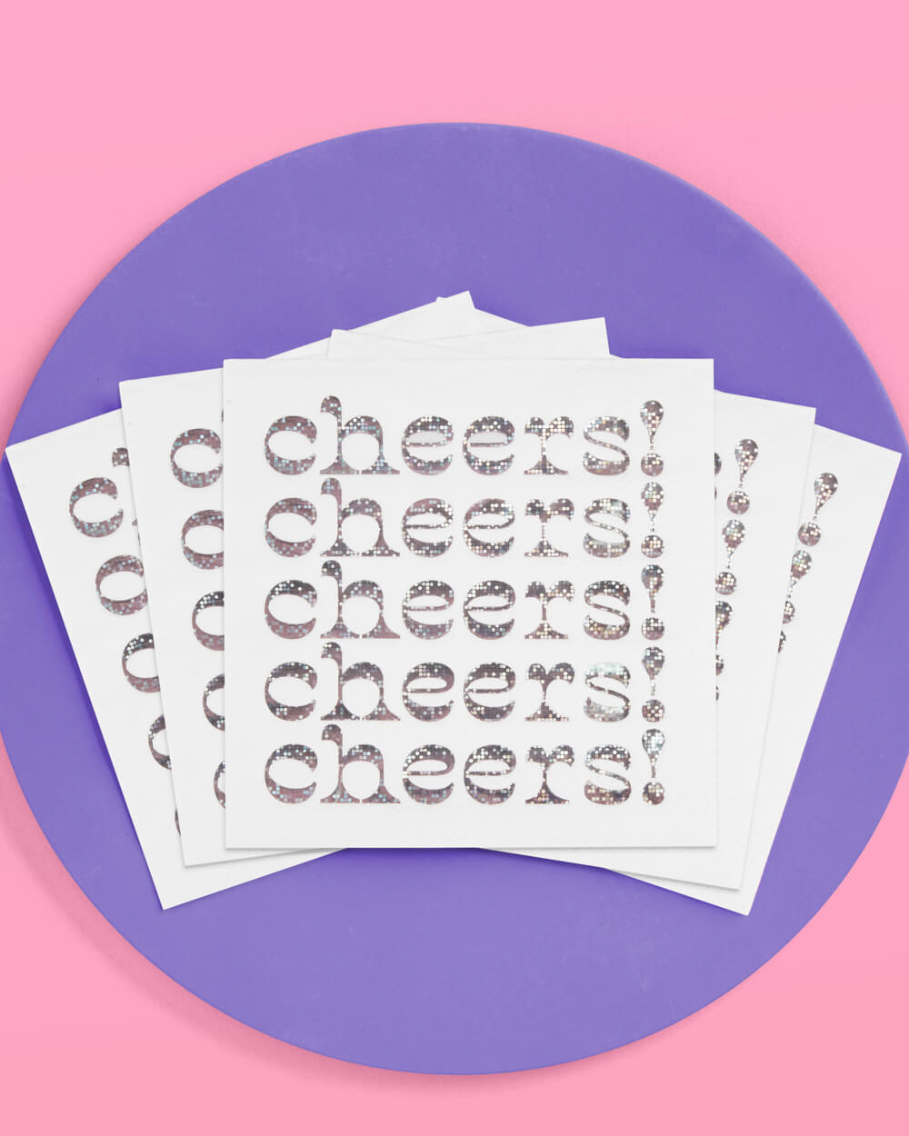 Shimmer Napkins - 50 foil napkins