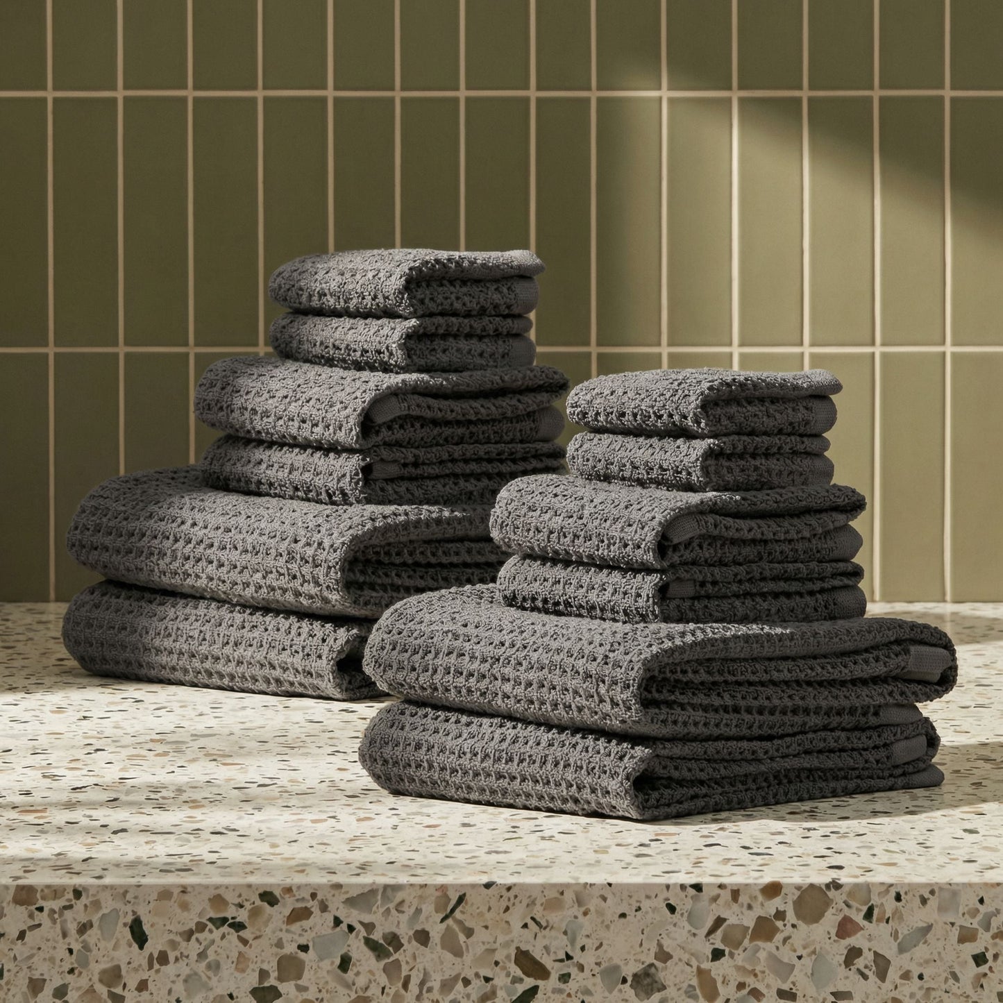 Sedona Waffle Towels