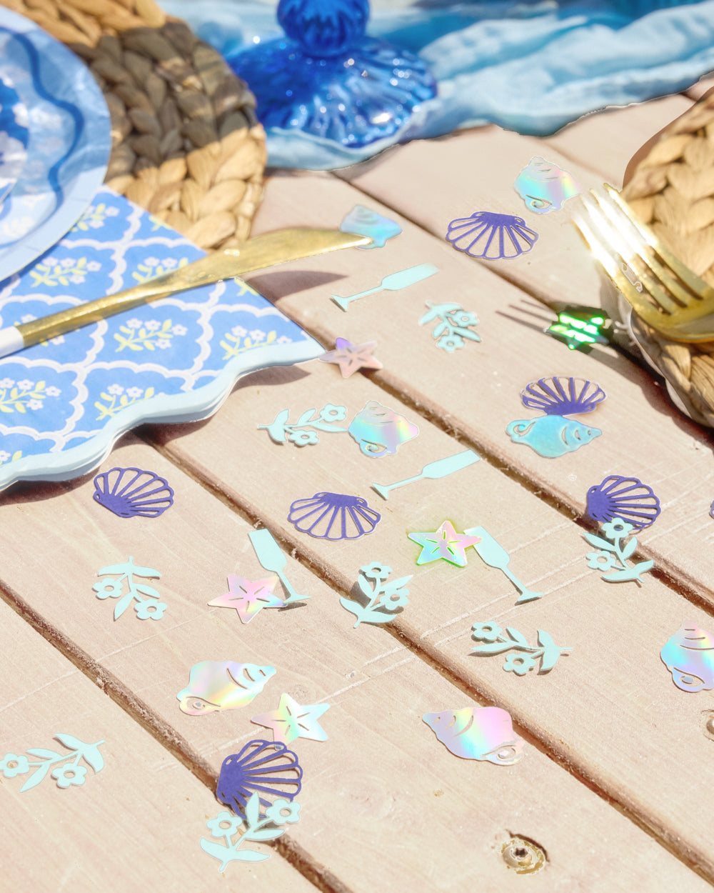 Coastal Confetti - 200 pc foil confetti