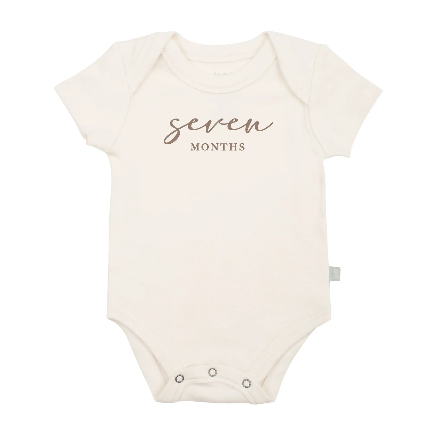 graphic bodysuit | seven months milestone taupe