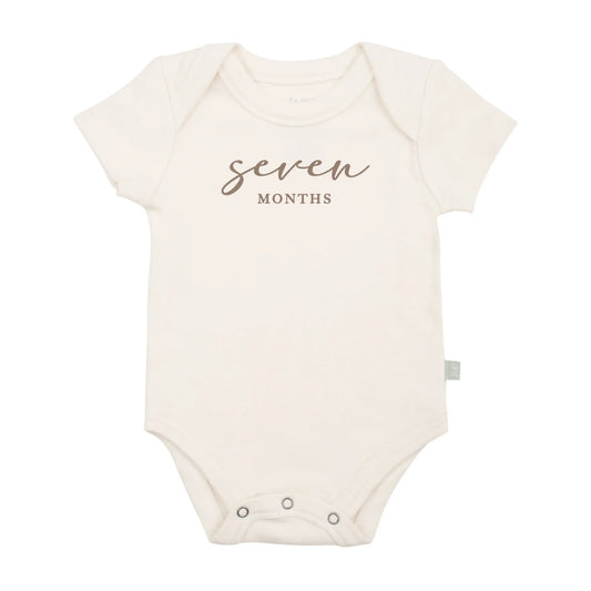 graphic bodysuit | seven months milestone taupe