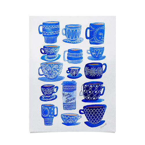 Tea and Coffee Poster Art