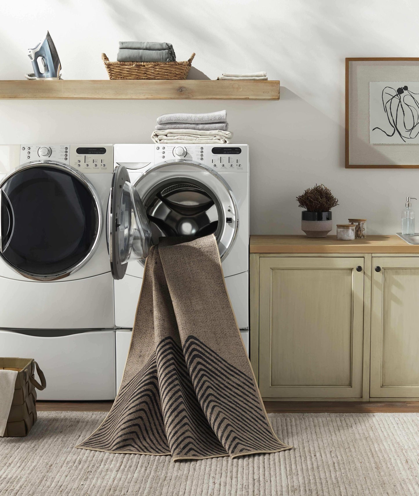 Suzy Washable Jutely Rug - Clearance