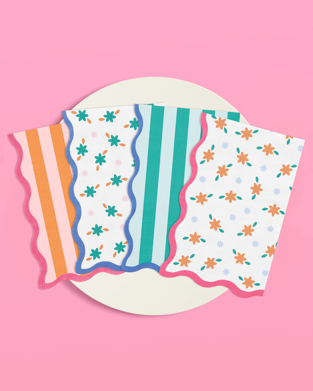 Italian Summer Trio - 32 plates, 24 napkins + 25 balloons