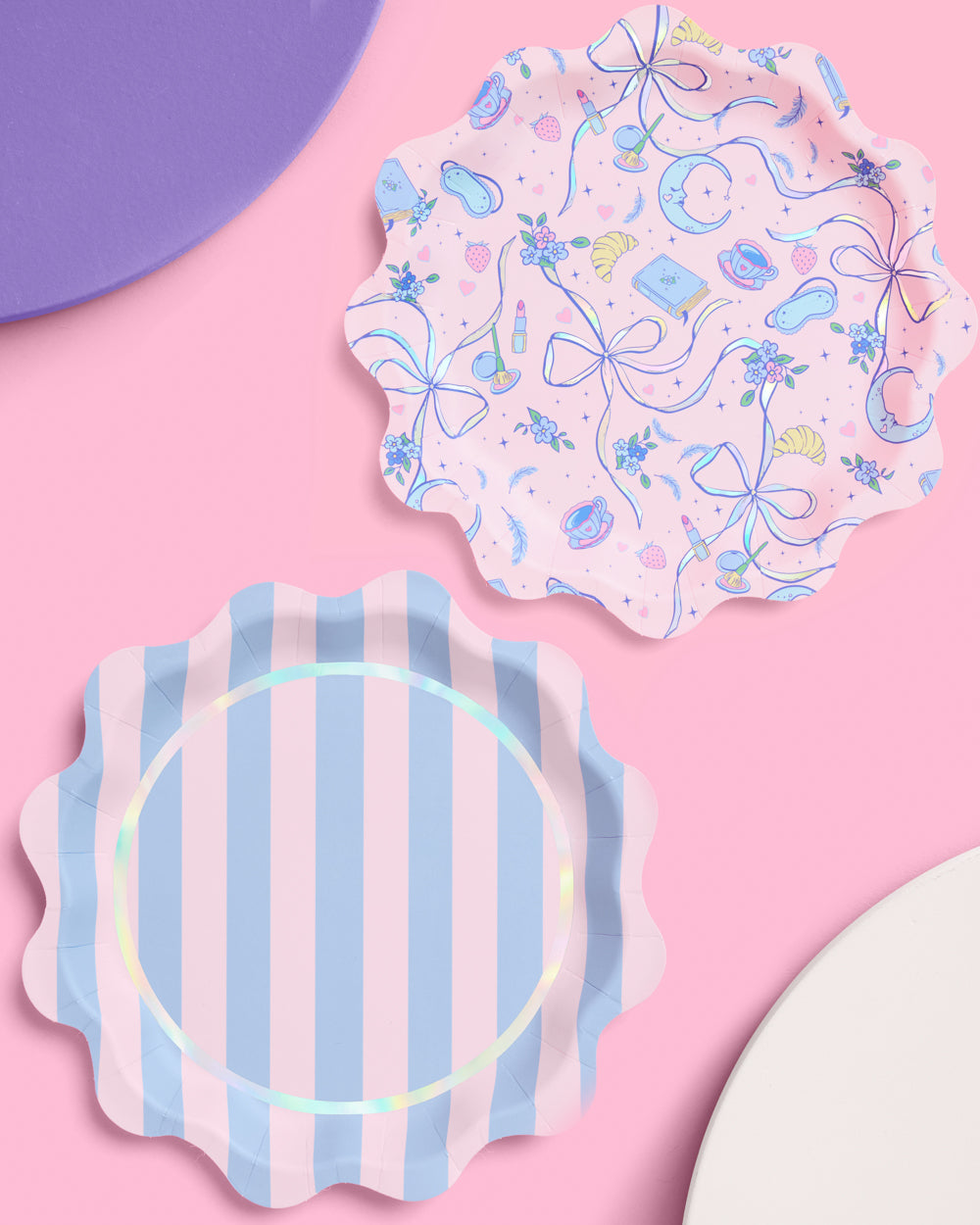 Sweet Dreams Plates - 24 paper plates