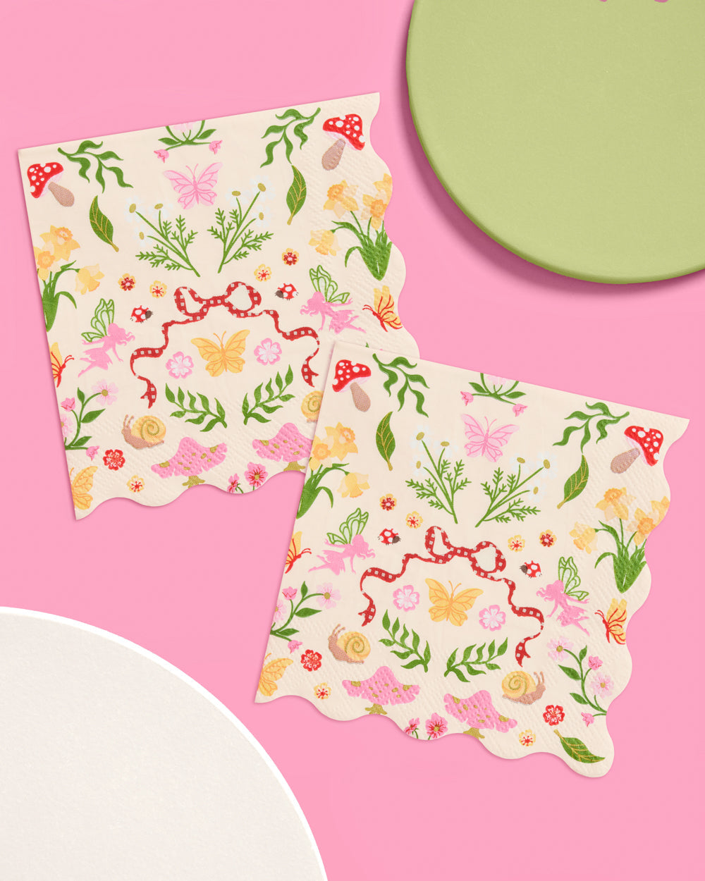 Garden Fairy Napkins - 25 paper napkins