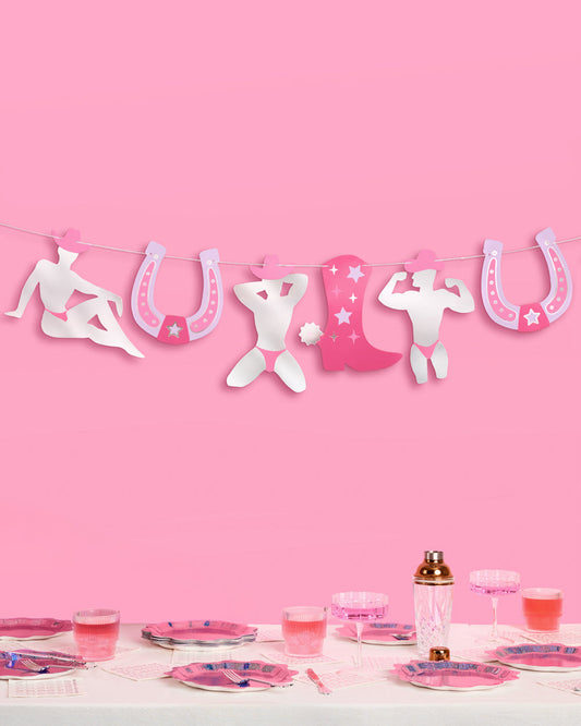 Wild Ride Banner - silver foil banner