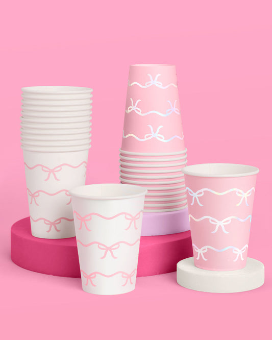 Tying the Knot Cups - 24 paper 14 oz cups