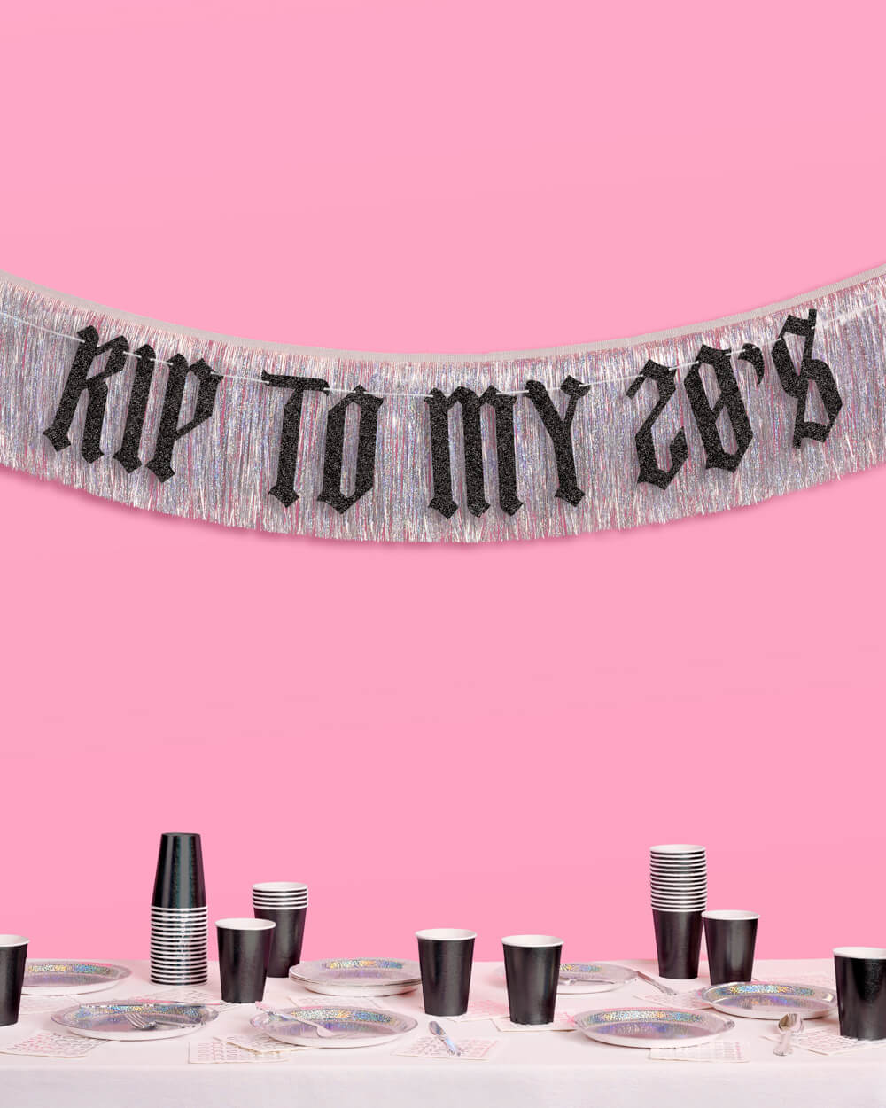 RIP To My 20s Banner - two piece banner