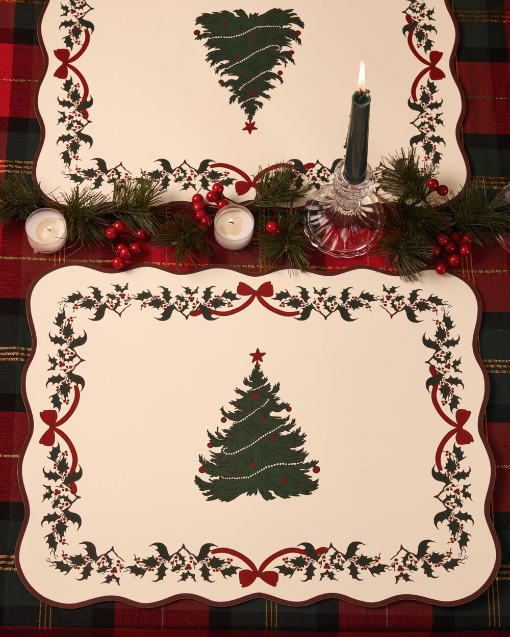 Seasons Greetings Placemats - 25 placemats