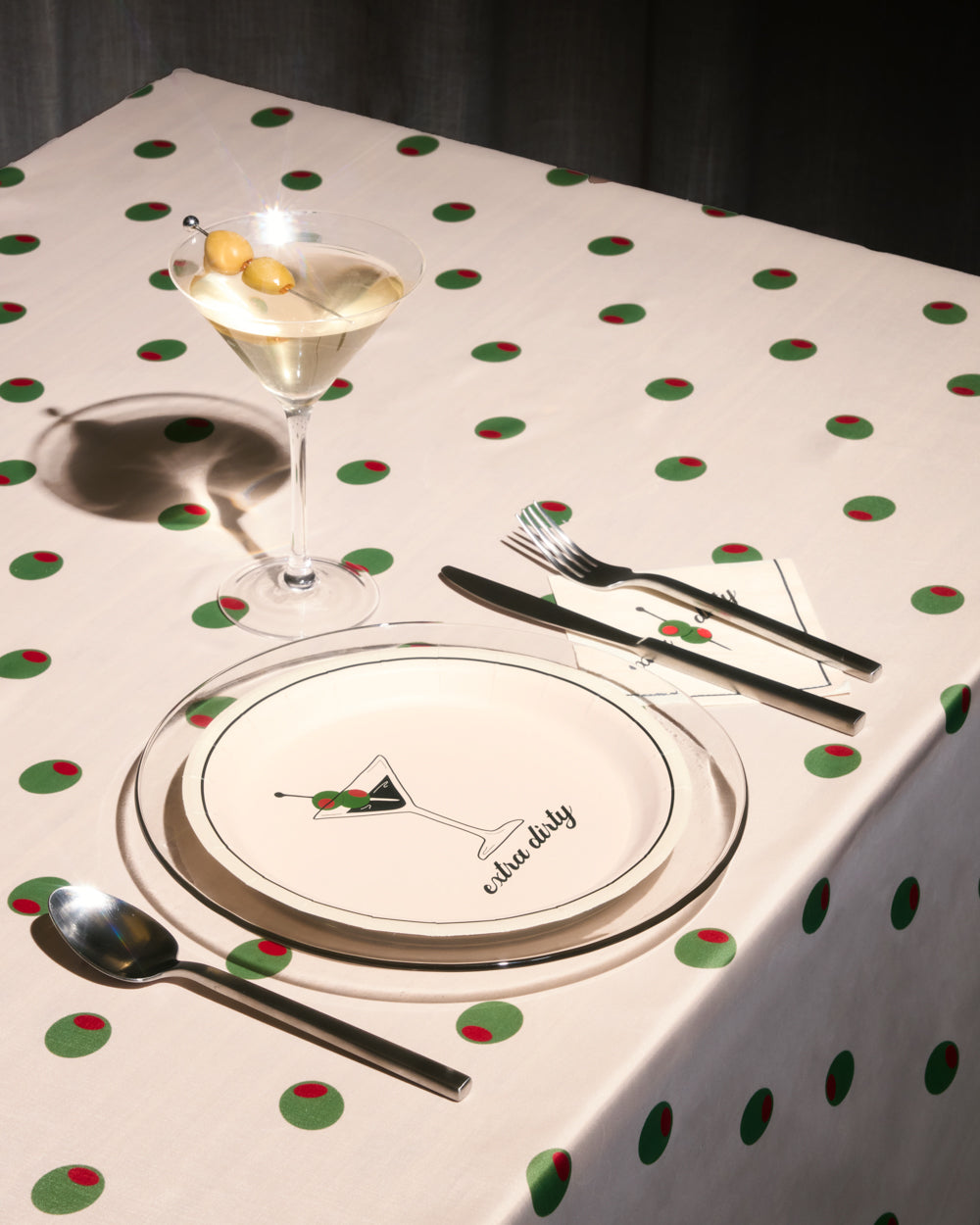 Extra Dirty Tablecloth - reusable tablecloth