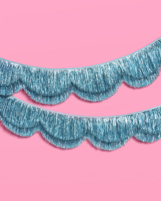 Coastal Scallop Fringe - scalloped banner