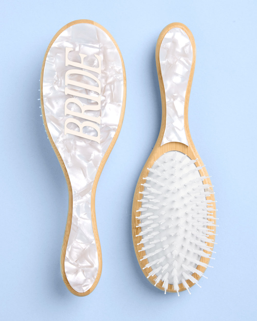 Bride Hair Brush - acrylic paddle brush