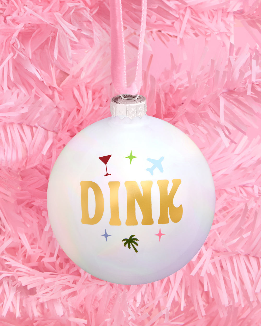 DINK Ornament - iridescent ornament