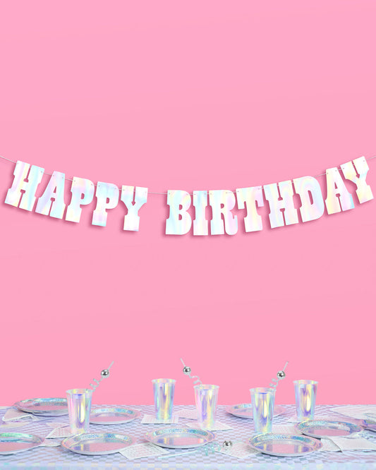 Western HBD Banner - 5 foot banner