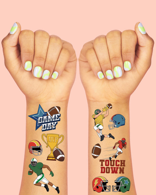 Game Day Tats - 112 temporary tattoos