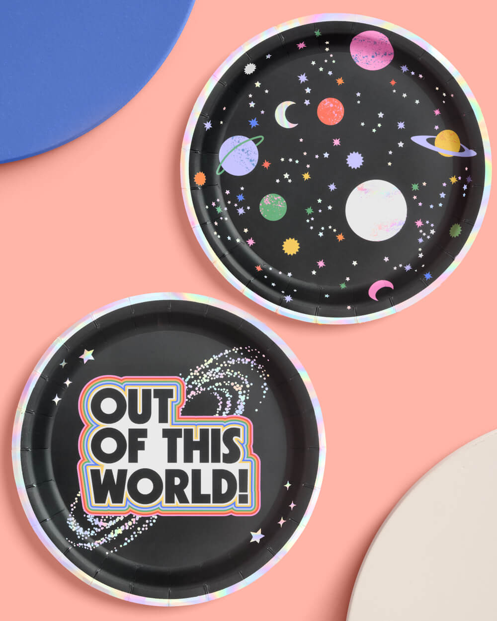 Out of This World Plates - 24 paper plates