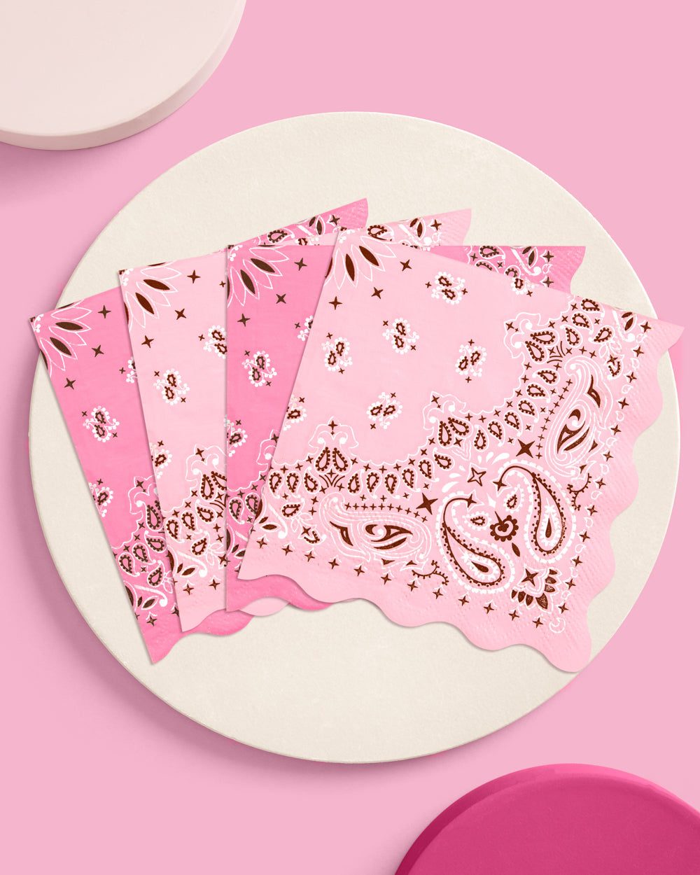 Cowgirl Napkins - 24 napkins + 2 designs