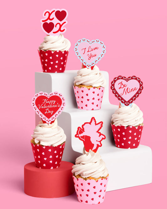Heaven Sent Toppers - 24 wrappers + toppers