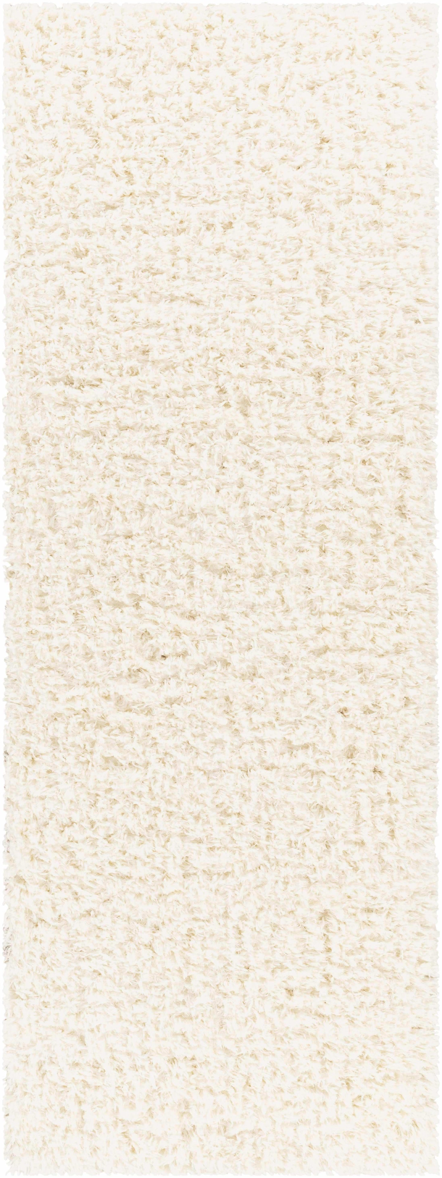 Siari Solid Cream Plush Rug