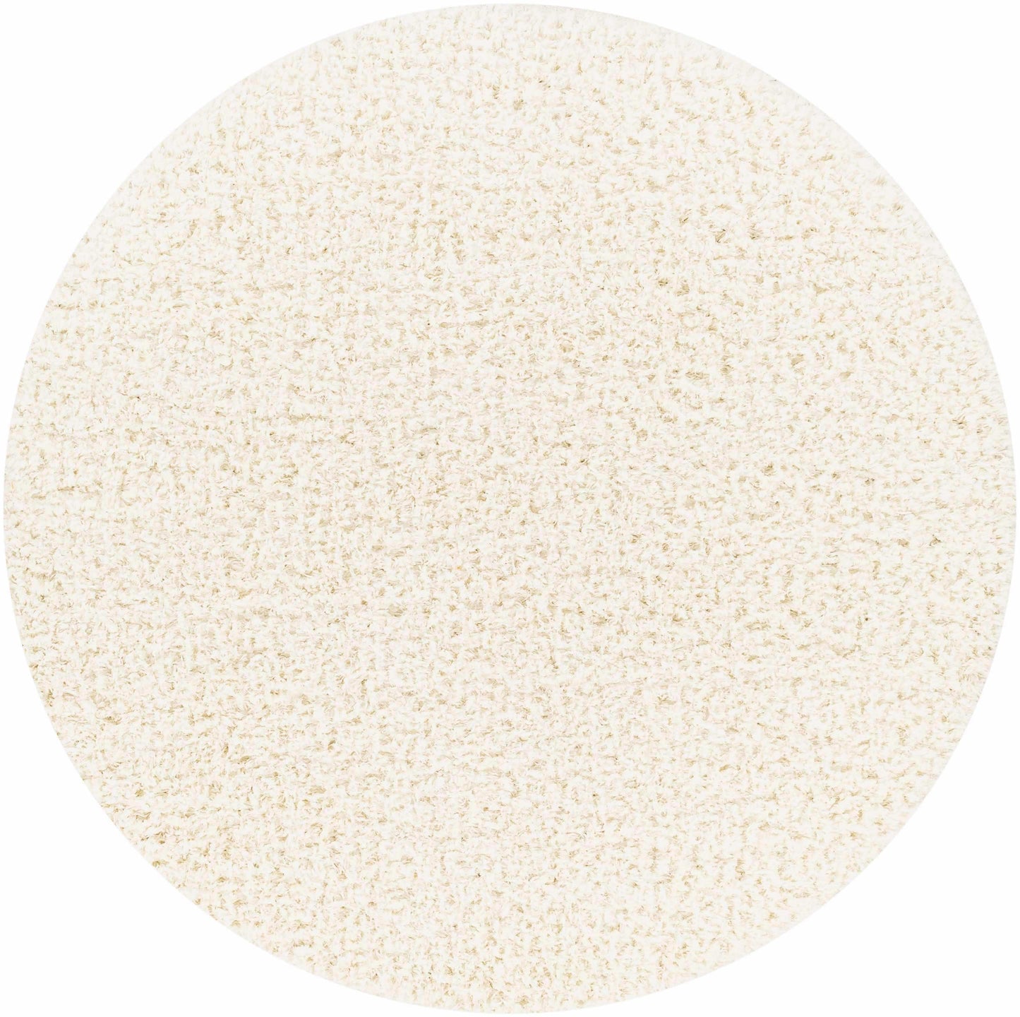 Siari Solid Cream Plush Rug