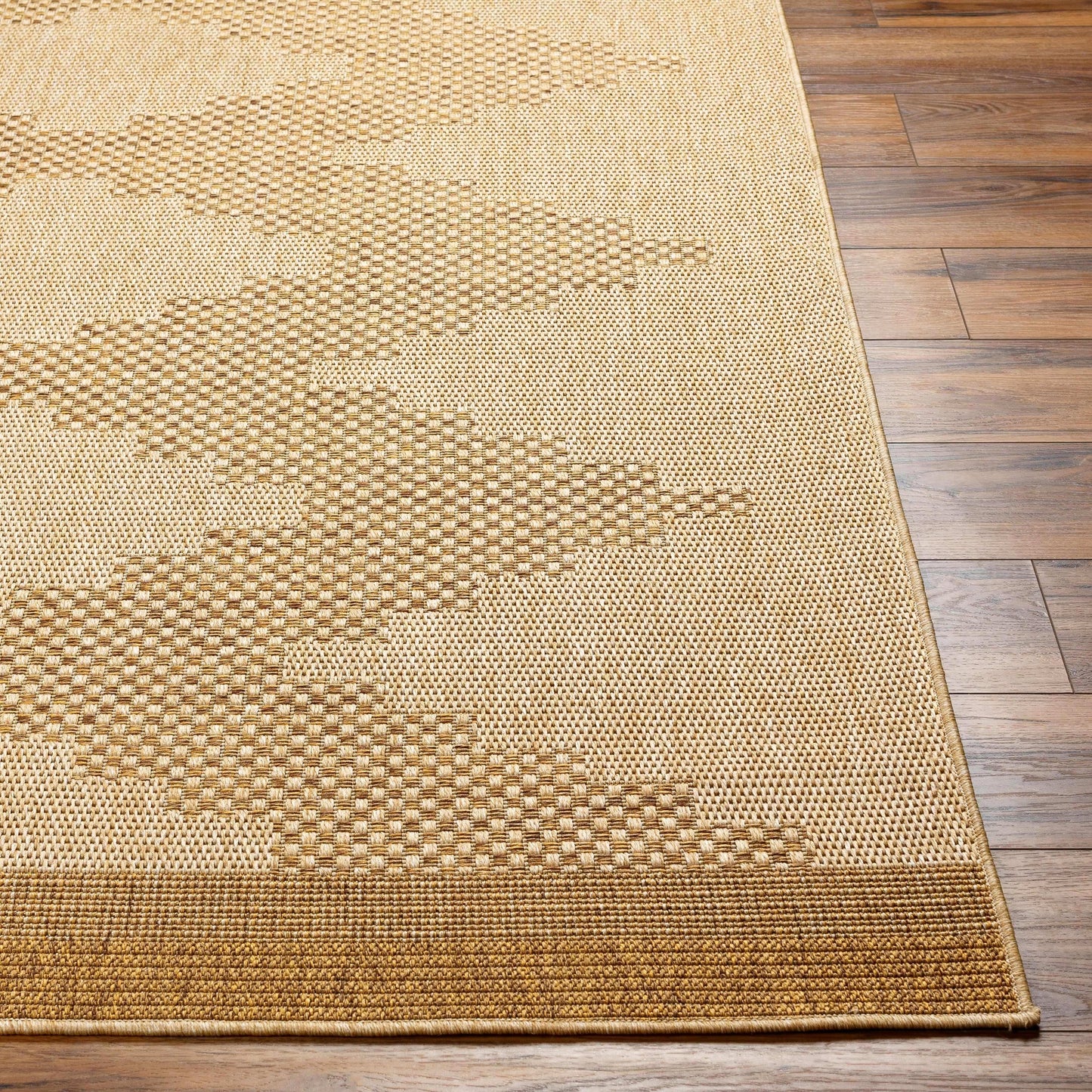 Colum Flatweave Faux Jute Outdoor Rug