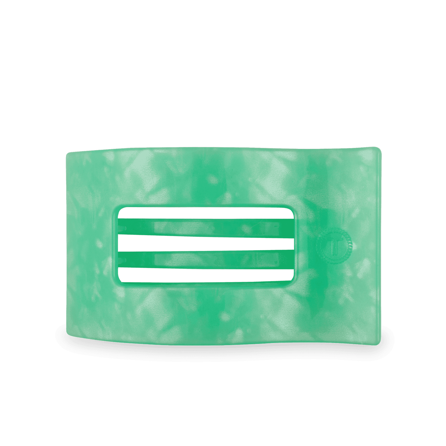 Spring Splash Large Flat Rectangle Hair Clip
