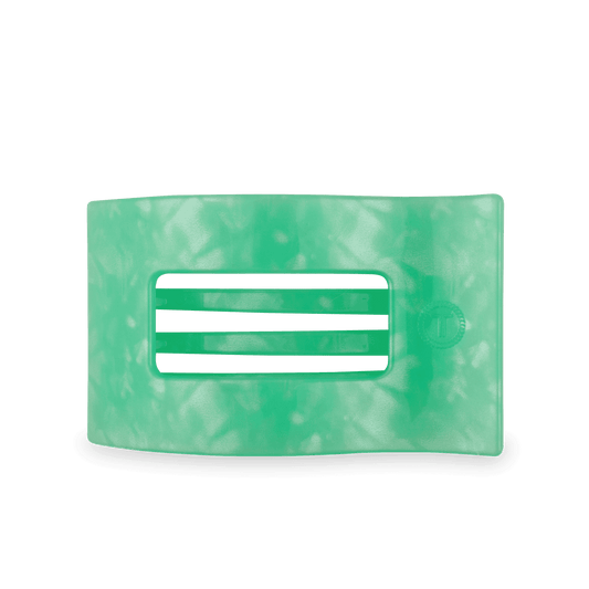 Spring Splash Large Flat Rectangle Hair Clip