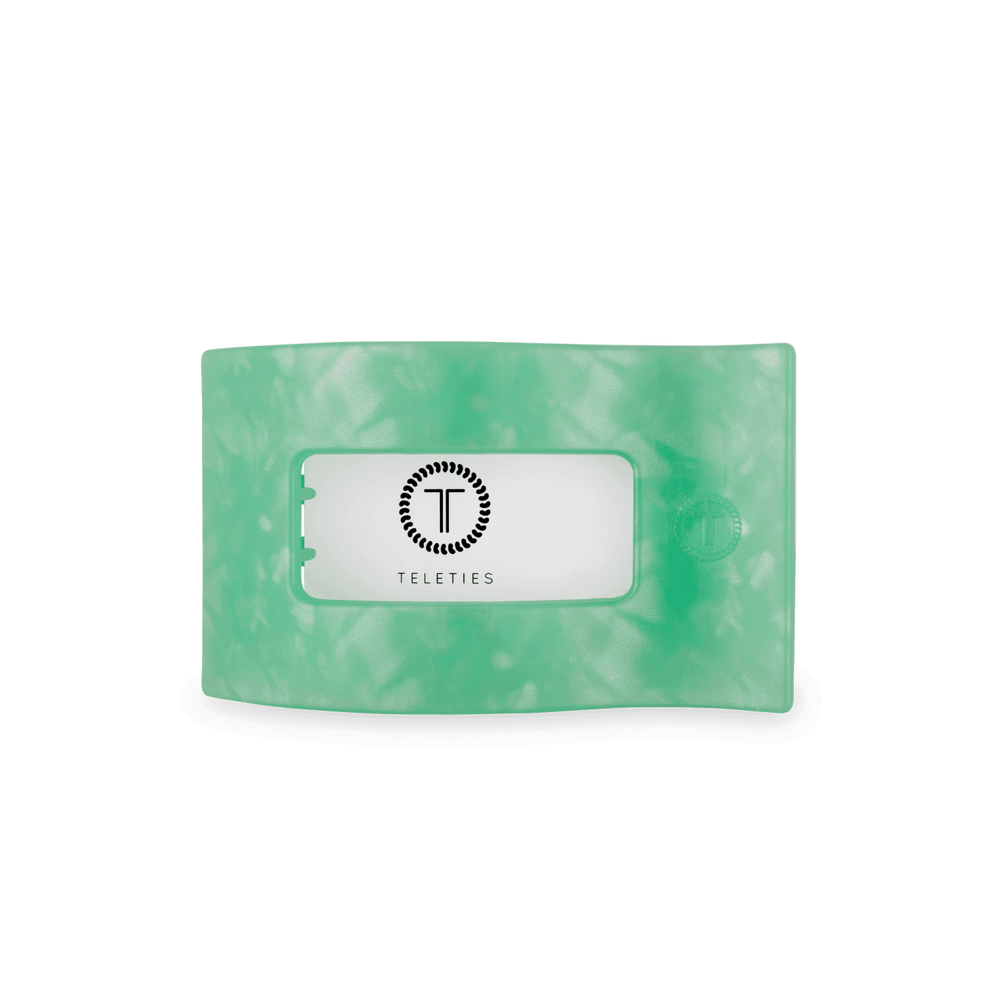 Spring Splash Medium Flat Rectangle Hair Clip