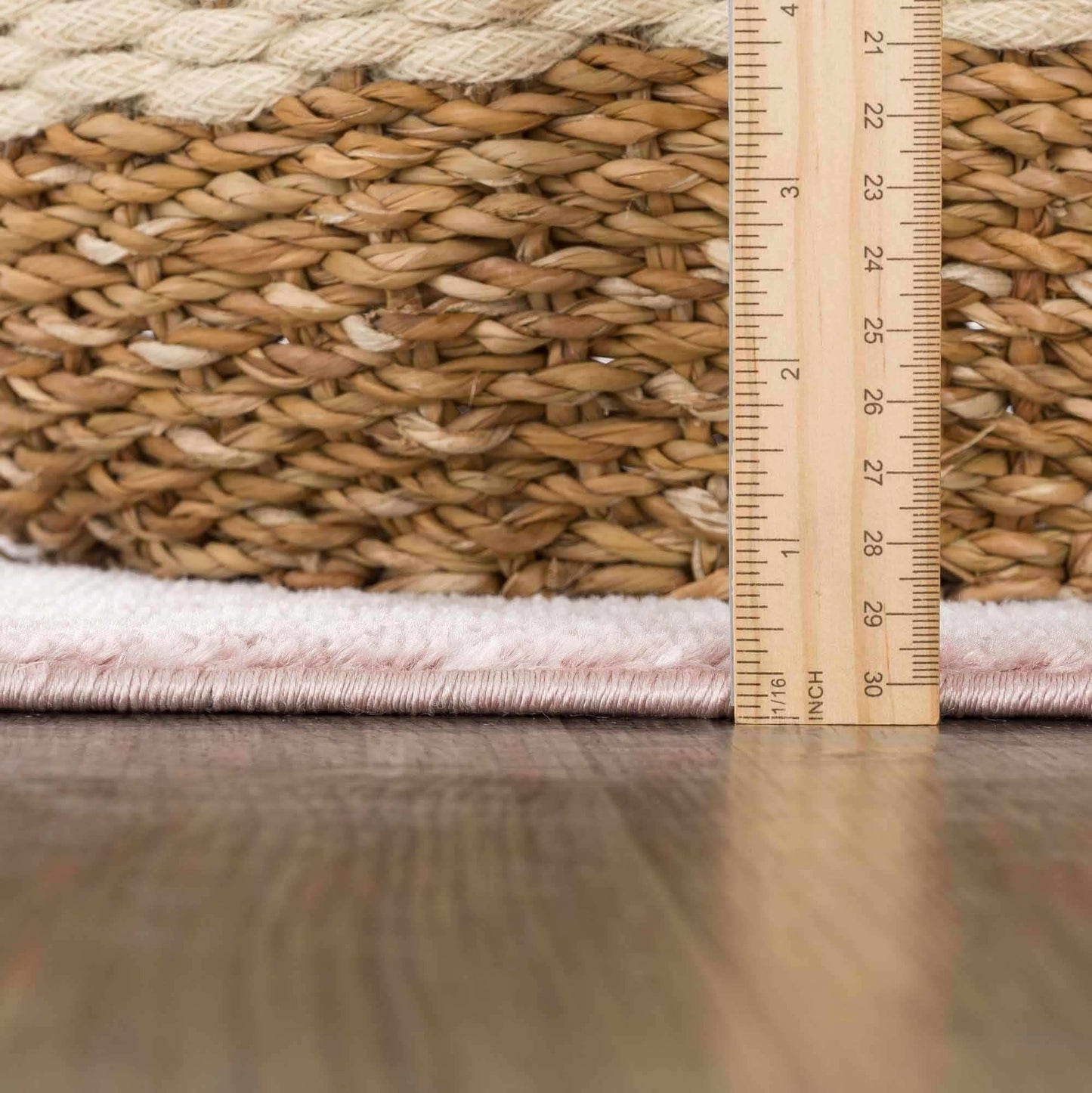 Kandos Blush & Light Pink Area Rug