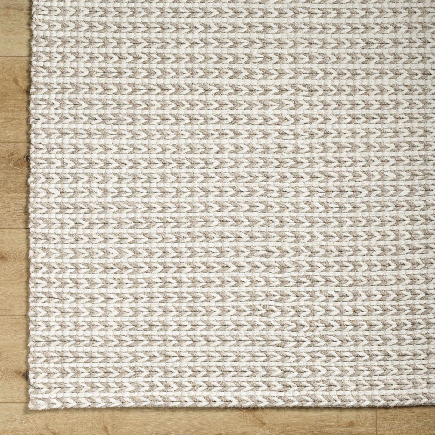 Lenci Hand Woven Wool Area Rug