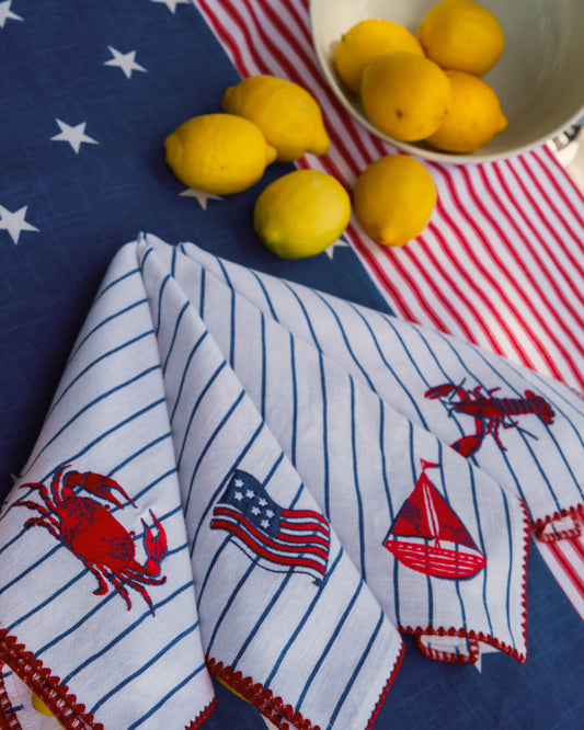 Coastal Americana Napkin Set