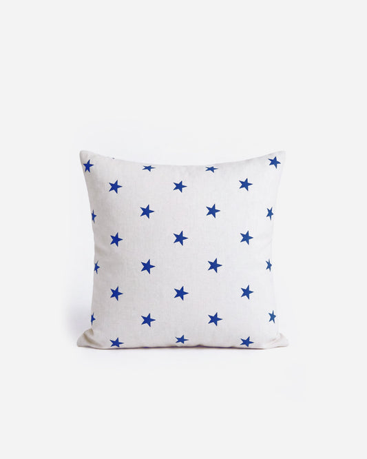Coastal Americana Star Throw Pillow