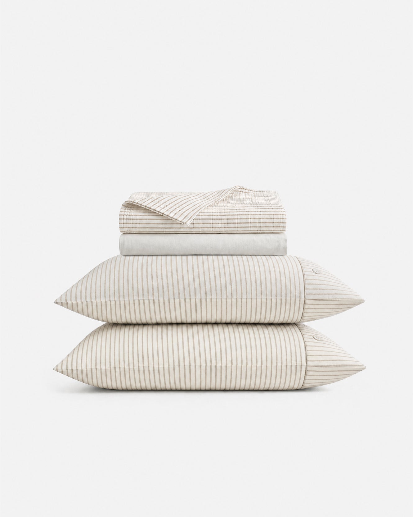 Coastal Cotton Mist  Sheet Set