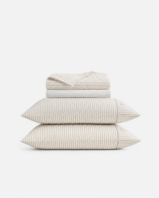 Coastal Cotton Mist  Sheet Set