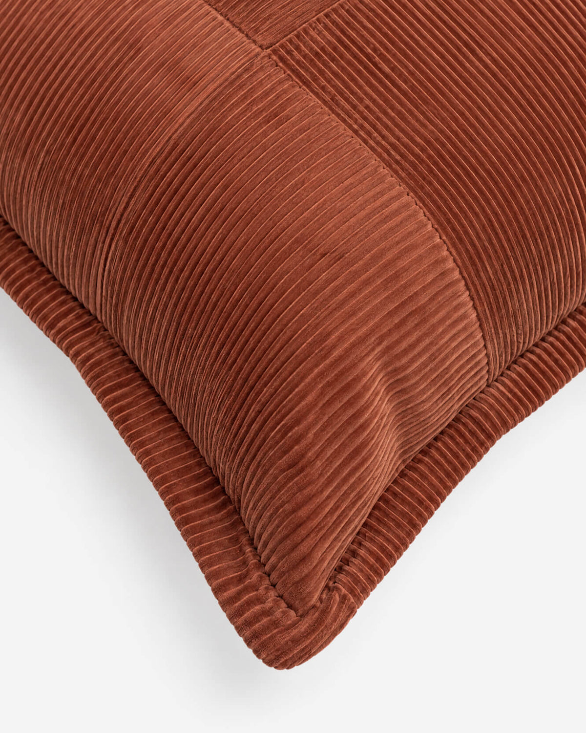 Cotton Corduroy Large Throw Pillow