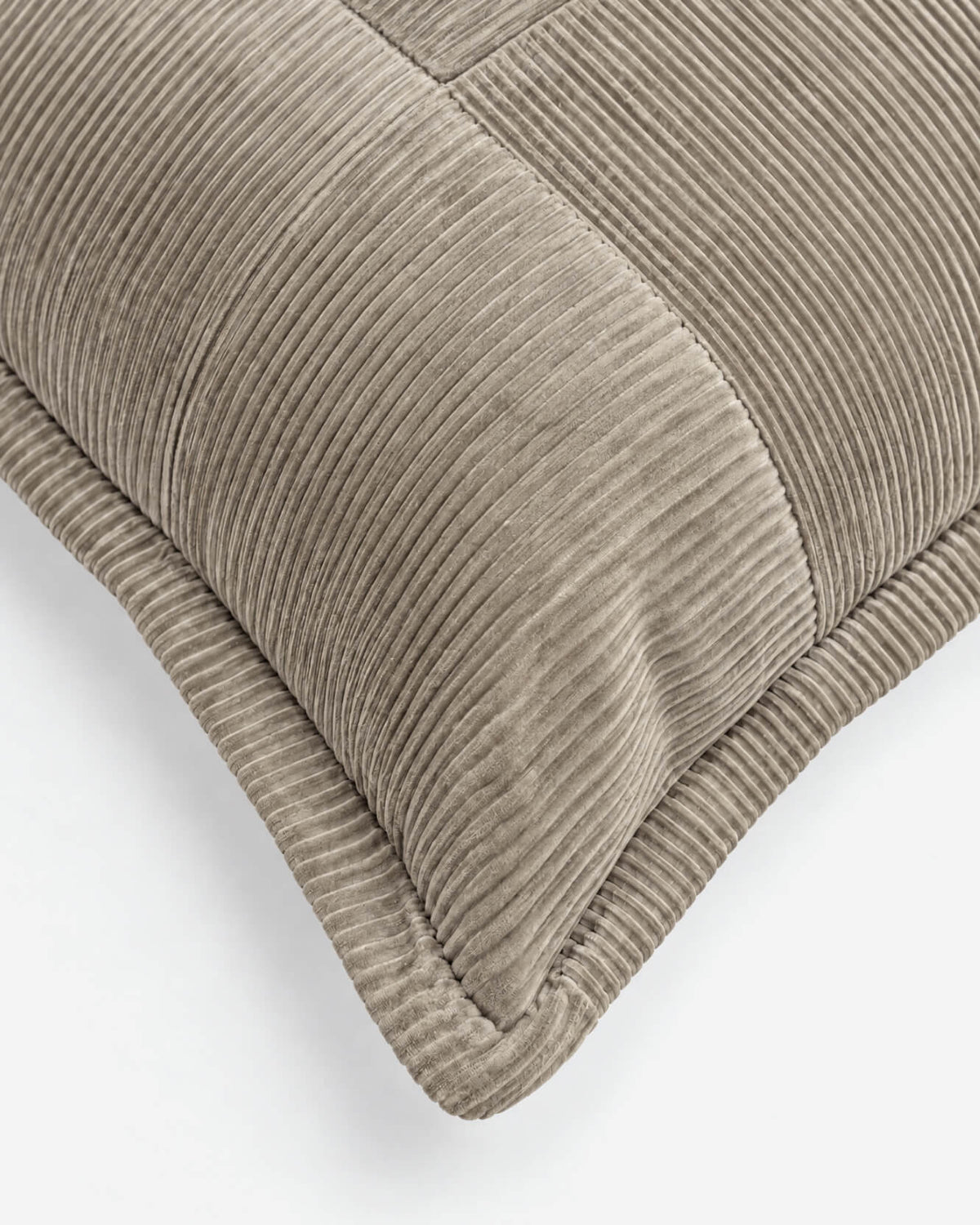 Cotton Corduroy Large Throw Pillow