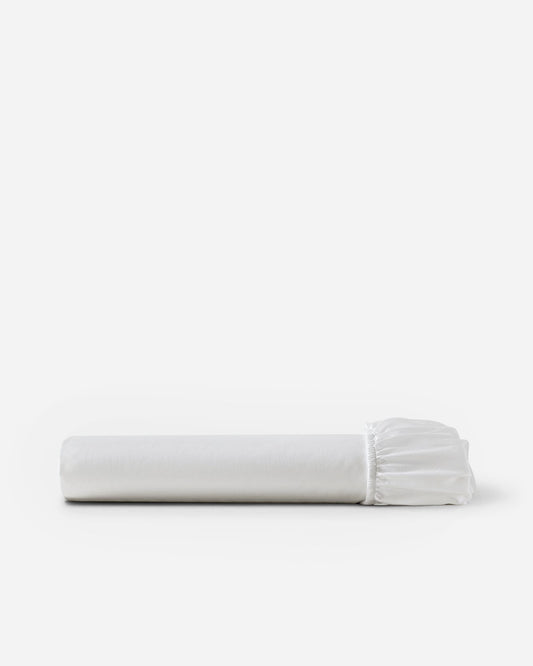 Luce Cotton Sateen Fitted Sheet